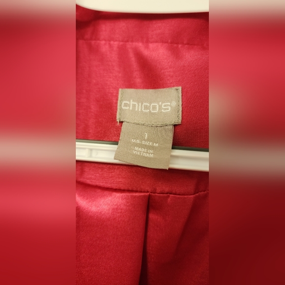 Women'sShantung Topper in Magenta Rose - Picture 8 of 8